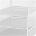 thumbnail image 6 of Scranton & Co Steel Metal Desk Organizer with 3 Interlocking Trays in White, 6 of 20