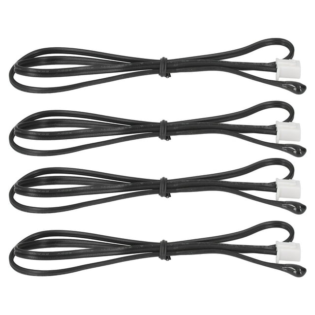 Sonde de Capteur, Sonde de Température 10K Sensible Fiable Étanche Résistant à la Rouille Matériau PVC pour Réfrigérateurs pour Climatiseurs