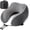 Dark Grey, variant on Travel  Pillow  Pure Memory  Travel Pillow for Sleeping  Airplane,,,Bus,Office and  Use,Washable Soft  Cover,Gifts-Dark Green