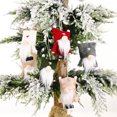 thumbnail image 3 of Cute Christmas Dolls For Home Xmas Tree Hanging Faceless Gnome Santa Party Ornaments New Year Christmas Decor Kids Gifts, 3 of 5