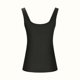 thumbnail image 5 of Puntoco Chaleco top Sin Mangas Con Cuello En U De Color Sólido Informal Para Mujer Negro Xxxxl, Regalo Para Mujer, 5 of 6