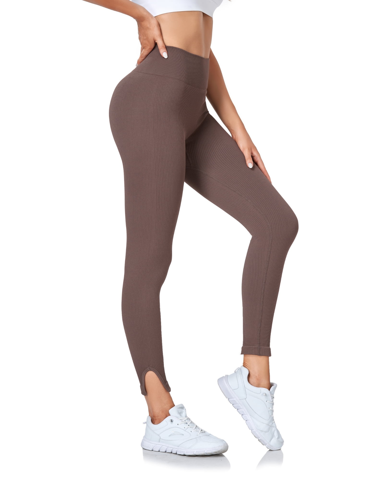 FITOP Butt Lifting Seamless Leggings for Women Workout Tights Tummy Control Gym Exercise Girls