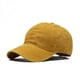 thumbnail image 1 of Gorra de béisbol de algodón puro lavado de color sólido con tablero claro y costuras para adultos e hijos, para padres e hijos, 1 of 6