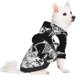 thumbnail image 2 of Balery Skeleton Wave Artwork Sudadera con Capucha para Perros Pequeños – Ropa para Mascotas, Disfraz para Perros y Gatos, Ideal para Fiestas y Cosplay-X-Large, 2 of 7