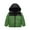 Green, variant on Spazoro Kids Girls Jackets, Zipper Fall Winter Long Sleeve Hooded Warm Coats for Child Girls Boys Coffee Size 4 T
