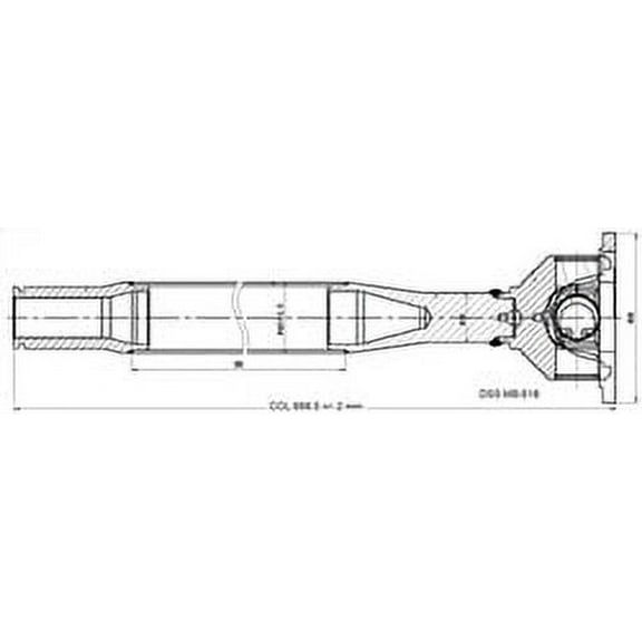 Drive Shaft Assembly Front