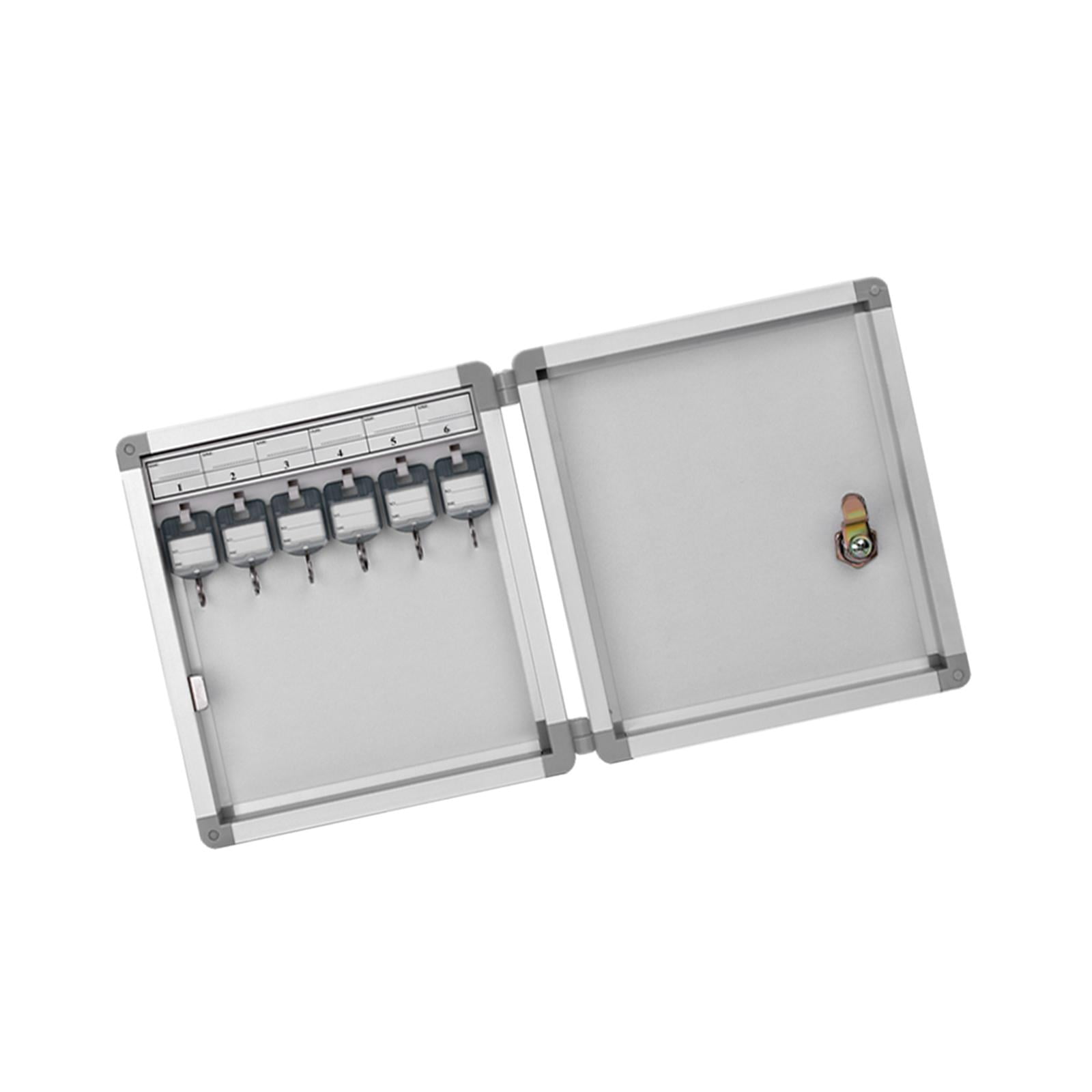 figatia Key Lock Box Key Cabinet Security Wall Mounted Key Organizer Key for Garage Rental Managements Complexes 205x60x213mm