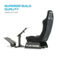 thumbnail image 4 of Playseat® Evolution Racing Suède Lightweight Carbon Quality Steel Racing Simulator Cockpit, Black, 4 of 15