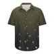 thumbnail image 4 of Blusa y camisa de manga corta con cuello vuelto Camisa casual para hombre Camisa de bolos vintage de manga corta Camisas de verano de playa cubana Camisa con botones Blusa para hombre Poliéster, 4 of 5
