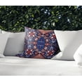 thumbnail image 5 of Serapi Navy Outdoor Pillow by Kavka Designs, 5 of 5