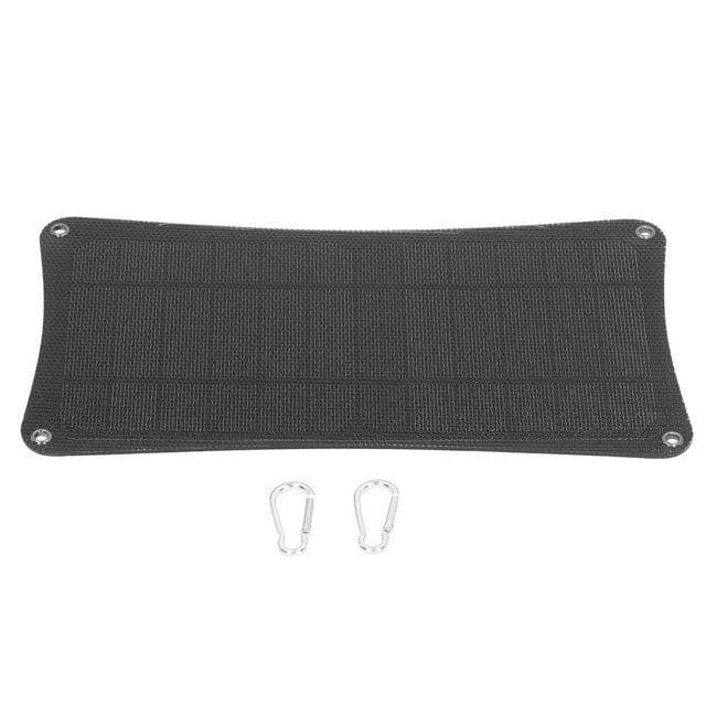 Cargador de panel solar de 10 W con doble salida USB IPX6 impermeable portátil ligero para teléfono camping luces plantación