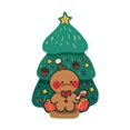 thumbnail image 2 of Felpudo navideño antideslizante perfecl 60x90 cm, 2 of 8