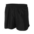 thumbnail image 2 of A4 4" Basic Running Short For Men in Black | N5344, 2 of 2