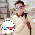 thumbnail image 3 of 4 gafas de plástico 3D universales para cine en casa o en el hogar., 3 of 8