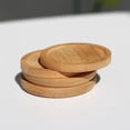 thumbnail image 3 of 4.72 Inch Bamboo Plant Saucer Round Plant Pot Tray for Indoor and Outdoor Plants, 3 of 5