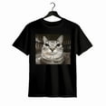thumbnail image 1 of Camiseta gráfica vintage con meme de gato tonto "Espera, soy una cabra", 1 of 6