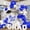 Blue White Silver, variant on Navy Blue White Gold Balloon Arch Kit, 2026 Graduation Decorations, 130Pcs Blue Gold White Balloons with Foil Star Confetti Balloons for College High School Graduation Decorations Class of 2026