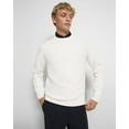 thumbnail image 6 of Theory Men's Riland Slim-Fit Organic Cotton Crewneck Sweater in Ivory-Size 2XL, 6 of 10