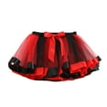 thumbnail image 5 of Odeerbi 2-11Y Kids Girls Tulle Tutu Dress Toddler Cute Net Yarn Princess Skirt Multi-color Skirt Bow Hairpin Suit Baby Clothes Red, 5 of 6