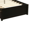 thumbnail image 5 of [Luckynote]Twin Platform Storage Bed Wood Bed Frame with Two Drawers and Headboard, Espresso, 5 of 9