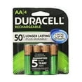 thumbnail image 3 of Duracell Rechargeable AA Batteries, Recharge Double A Battery 300x, 4 Pack, 3 of 13