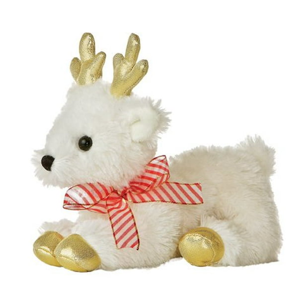 Small Reindeer by Aurora, Adorable plush reindeer By Glisten - Walmart.com - Walmart.com
