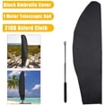 thumbnail image 1 of Housse de Protection pour Parasol avec Tige, Housse de Parasol 2 à 4 m Grande Housse de Protection pour Parasol, 1 of 5