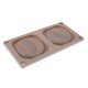 thumbnail image 2 of Coche RV Parrilla forma forma forma de Ventilación de Acondicionador de Aire Montaje en tejado Tapa Tornillo Abrir Cerrar Rotar Beige Cola Tornillo de ventilación de CA RV abierto, 2 of 8