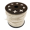 thumbnail image 2 of Natural Cotton Rope Braided Twisted Cords Twine Crafts White 50m, 2 of 6