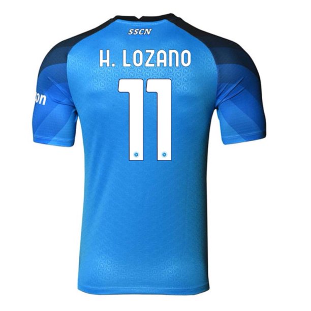 2022/23 nápoles casa adulto ventilador de fútbol uniforme Fabian/Osmeen/Lozano/Maradona/Zelinsky deportes Fan versión