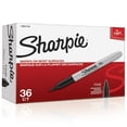 thumbnail image 1 of Sharpie Permanent Markers, Fine Point, Black, 36 Count, 1 Box, 1 of 4