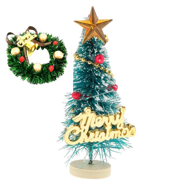 1/12 Casa de Feliz árbol de Navidad + Colgante Decoración de La Habitación para hogar Juguetes Baoblaze Juguetes en miniatura de casa de muñecas