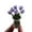 A, variant on Crystal Flower Figure Collectibles Hand Blown Glass Flowers Bouquet Handcraft Gift for DIYer Decorative Projects