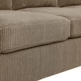 thumbnail image 6 of Miekor Furniture Savannah Modular Corduroy Sectional Sofa with Ottoman MK6739, 6 of 9
