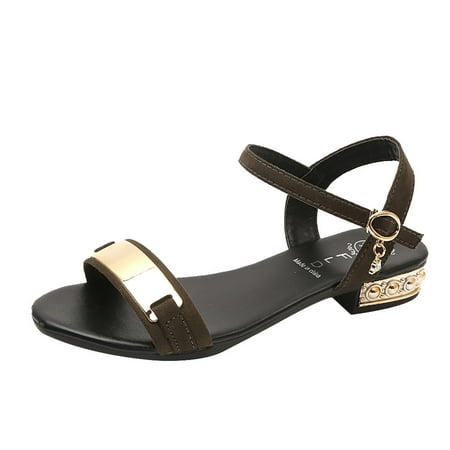 

CBGELRT Womens Sandals Green Sandals for Women Wedge Slippers Women s Summer Sandals Shoes Peep-Toe Low Shoes Roman Sandals Ladies Flip Flops Wide Width Heels for Women