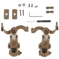 thumbnail image 1 of Adaptador de riel para casco, orejera, auriculares, montaje de nailon, Color arena, 4 Uds., 1 of 7