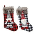 thumbnail image 5 of Christmas Stocking, 19 Inch 3D Gnomes Santa Christmas Stockings Fireplace Hanging Stockings for Family Christmas Decoration Xmas Character Holiday Season Party Decor, 5 of 6