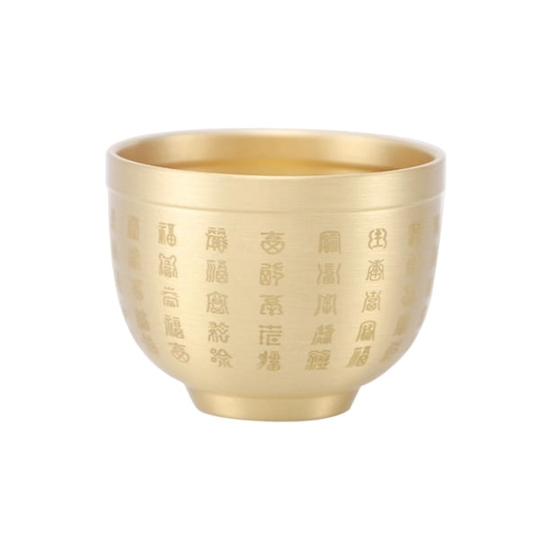 Novedad China Fortuna Moneda Caja Dinero Tazones Adorno Cobre Fortuna Cilindro para la decoración Muebles Oficina F BLESIY Escultura Cornucopia