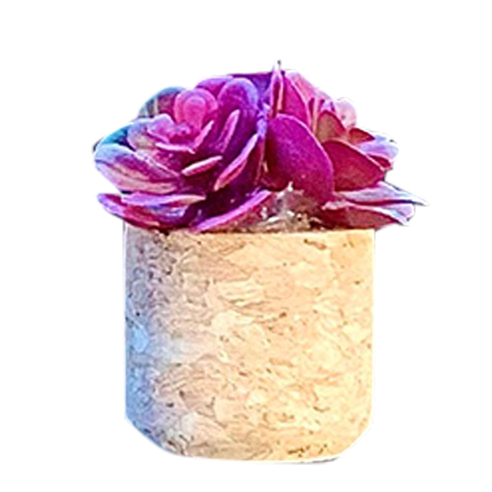 SRstrat Mini Artificial Succulent Plants Car Fragrances Refrigerator