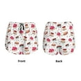 thumbnail image 5 of Vsdgher Birthday Cake Print Women's Running Double Layer Shorts High Waisted with Pockets Elastic Yoga Workout Athletic Gym Sports, 5 of 8