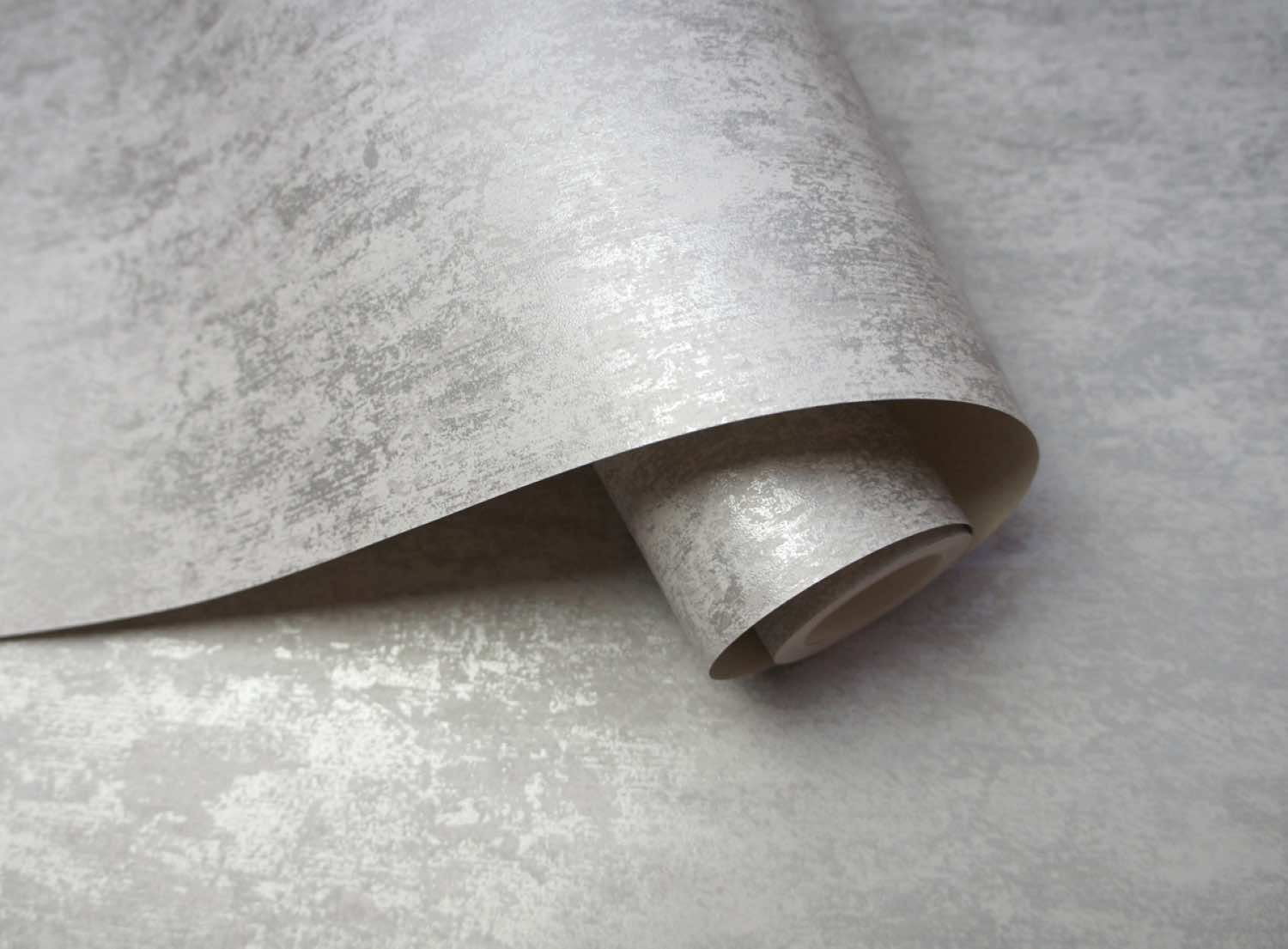 Industrial Texture Metallic Grey Non-Pasted Wallpaper (Covers 56 sq. ft.)