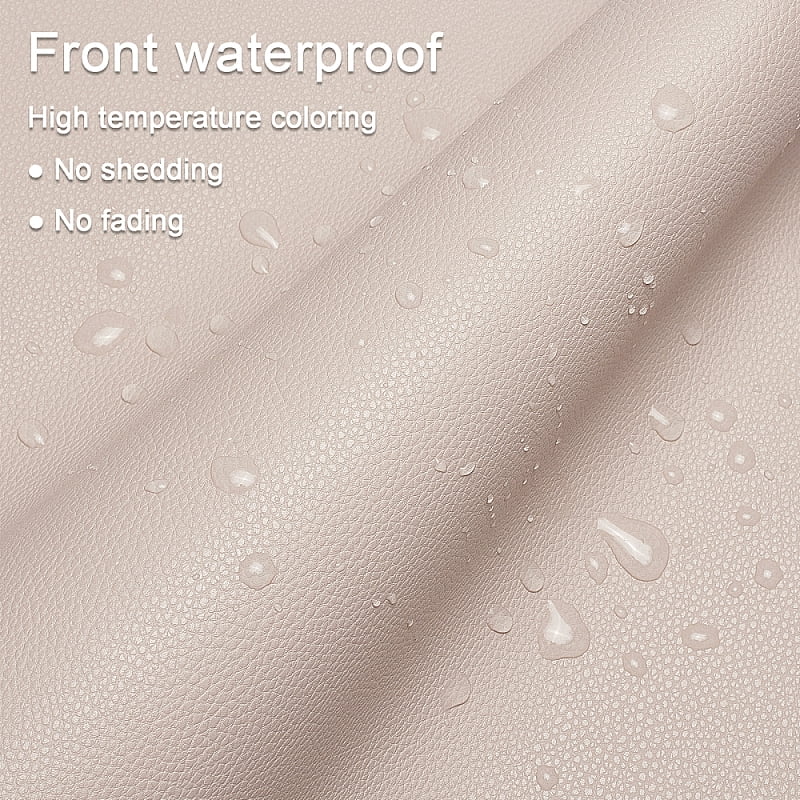 Imitation Leather Fabric for Garment Accessories Gray 135x30x0.12cm for DIY