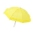thumbnail image 4 of Cute Umbrella Parasol 1/4 1/6 Dollhouse Miniature Umbrella for 18 inch Dolls Yellow, 4 of 8