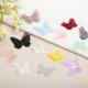 thumbnail image 5 of Uxcell 20Pcs Adornos de Apliques de Mariposa, Parches de Organza de Encaje de Doble Capa de 2 Pulgadas para Vestido de Boda Sombrero, Champagne, 5 of 6