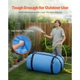 thumbnail image 3 of VEVOR Water Storage Bladder, 35 Gallon Large Capacity TPU Soft Water Bag, Portable & Collapsible Water Storage Containers, Leakproof & Wear-Resistant RV Waters Tank for Camping Irrigation Outdoor Use, 3 of 9