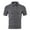 Gray, variant on Mens Texture Polo Shirts Short Sleeve Lightweight Cool Dry Business Casual Golf Polo Collared Shirt