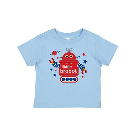 

Inktastic Robot Little Brother Gift Baby Boy T-Shirt