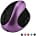 thumbnail image 2 of Wireless Mouse 2.4G Ergonomic Vertical Optical Mouse with Nano Receiver,4 Adjustable DPI 800/1200/ 1600/2400,Rechargeable Li-Battery,6 Buttons for Computer,Notebook, PC, Laptop, MacBook, 2 of 9