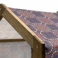 thumbnail image 5 of Ethnic Pet House, Tibetan Geometric Arrangement Floral Pattern East Folklore Illustration, Outdoor & Indoor Portable Dog Kennel with Pillow and Cover, 5 Sizes, Multicolor, by Ambesonne, 5 of 5