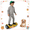 GOLD 16, variant on Mosta Hover Electric Scooter Board for Kids & Adults, 9 mph & 9 Miles All Terrain Self-Balance Scooter with Bluetooth and Led Lights,6.5 inch,165 lbs capacity,LED Light,Perfect Gift